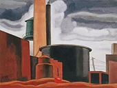 Somber and Hard By Oscar Bluemner