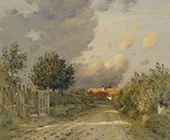 Early Evening in the French Countryside By Jean-Charles Cazin