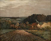 Early Fall Countryside By Jean-Charles Cazin