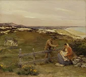 Family Repose By Jean-Charles Cazin