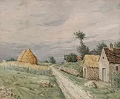 Landscape of a Village By Jean-Charles Cazin