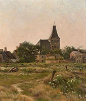 Le Lavandou 1901 By Jean-Charles Cazin