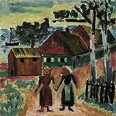 Fisherman's Girl By Max Pechstein