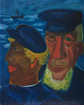 Fisherman's Head 1922 By Max Pechstein
