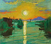 Morning Sun 1929 By Max Pechstein