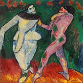 Russian Ballet 1909 By Max Pechstein