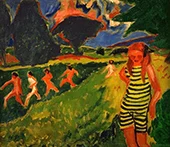 The Yellow Jersey 1909 By Max Pechstein