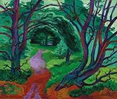 Waldweg By Max Pechstein