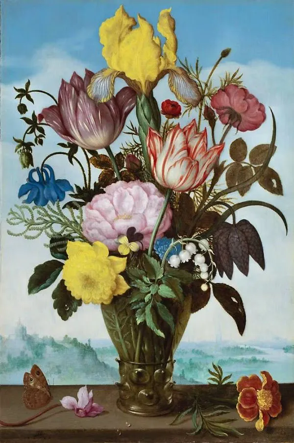 A Dazzling Still Life By Ambrosius Bosschaert