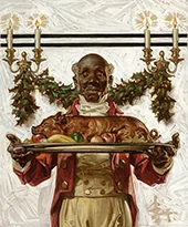 Christmas Dinner 1911 By J. C. Leyendecker