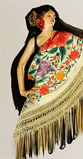 Spanish Shawl c1922 By J. C. Leyendecker