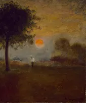 Moonrise 1891 By George Inness