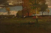 Near the Village October By George Inness