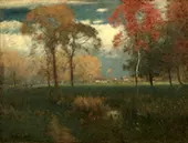 Sunny Autumn Day 1892 By George Inness