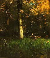 The Home of the Heron By George Inness