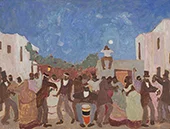 Candombe 1925 By Pedro Figari