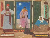 Culto Del Lucro By Pedro Figari