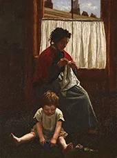 Mother and Child By Aloysius O'Kelly