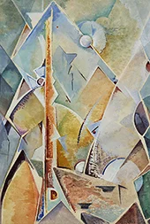 Untitled North Carolina Mountainscape By Will Henry Stevens