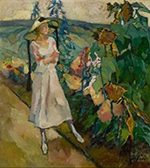 Garden 1920 By Leo Putz