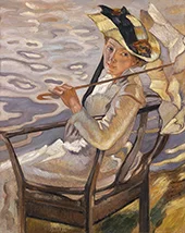 In The Sunlight IV By Leo Putz