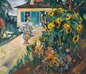 My Garden 1926 By Leo Putz