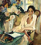 Portrait of a Lady 1922 By Leo Putz