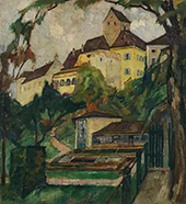Schloss Seefeld IV 1923 By Leo Putz