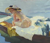 The Rowboat By Leo Putz
