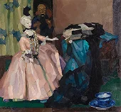 White Doll 1908 By Leo Putz