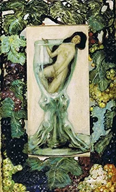 Woman in a Glass By Leo Putz