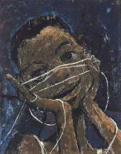 Cats Cradle 1949 By Hughie Lee-Smith