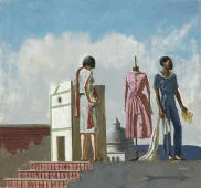 End of Act One 1987 By Hughie Lee-Smith