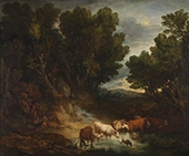 The Watering Place By Thomas Gainsborough