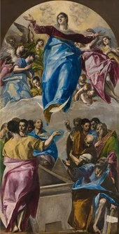 Assumption of the Virgin By El Greco