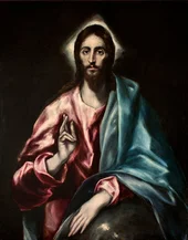 Christ as Saviour By El Greco