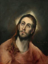 Christ in Prayer By El Greco