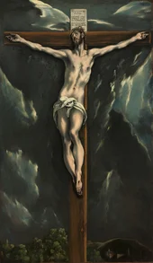 Christ on the Cross 2 By El Greco