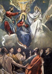 Coronation of the Virgin By El Greco