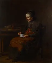 A Quiet Cup By George Paul Chalmers