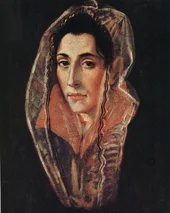 Female Portrait By El Greco