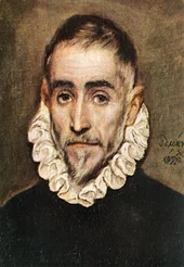 Portrait of an Elder Nobleman By El Greco
