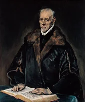 Portrait of Dr. Francisco De Pisa By El Greco