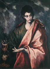 St. John the Evangelist By El Greco