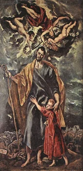St Joseph and the Christ Child By El Greco