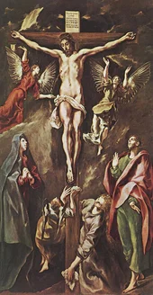 The Crucifixion By El Greco
