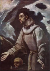 The Ecstasy of St Francis By El Greco