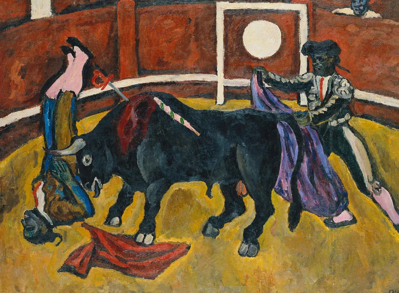 Bullfight 1910 By Pyotr Konchalovsky