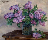 Lilac 1951 By Pyotr Konchalovsky