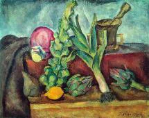 Still Life Vegetables 1916 By Pyotr Konchalovsky